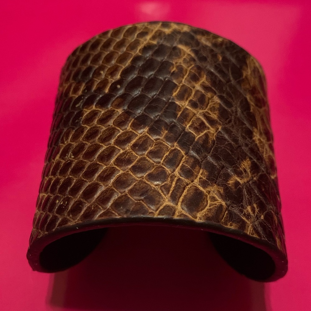 Michael Kors Leather Cuff